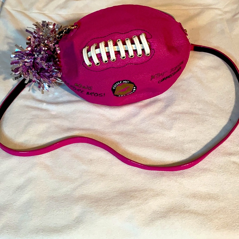 Betest Johnson Football Crossbody Purse